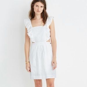 Madewell Eyelet cutout dress